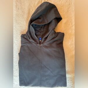 Yeezy Gap charcoal zip up hoodie NIP